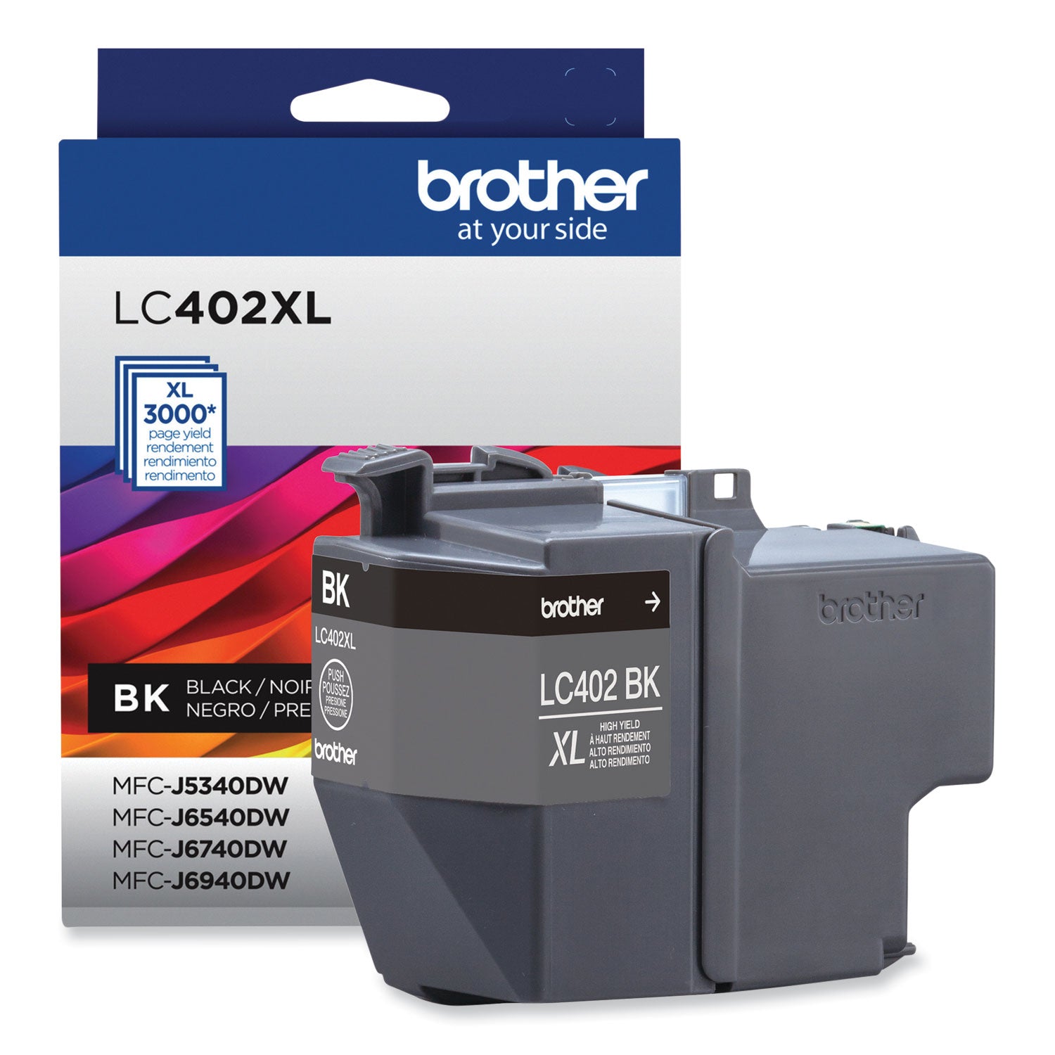 LC402XLBKS High-Yield Ink, 3,000 Page-Yield, Black