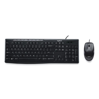 Wired Media Combo MK200, USB 2.0, Black - 