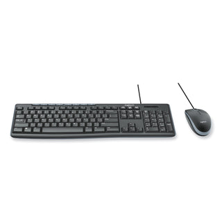 Wired Media Combo MK200, USB 2.0, Black - 