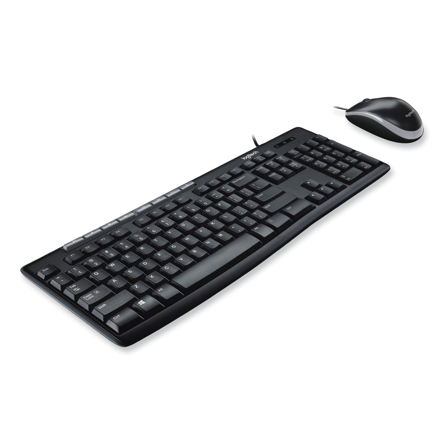 Wired Media Combo MK200, USB 2.0, Black - 
