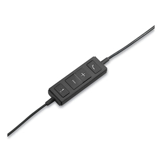 H570e Monaural Over The Head Wired Headset, Black - 