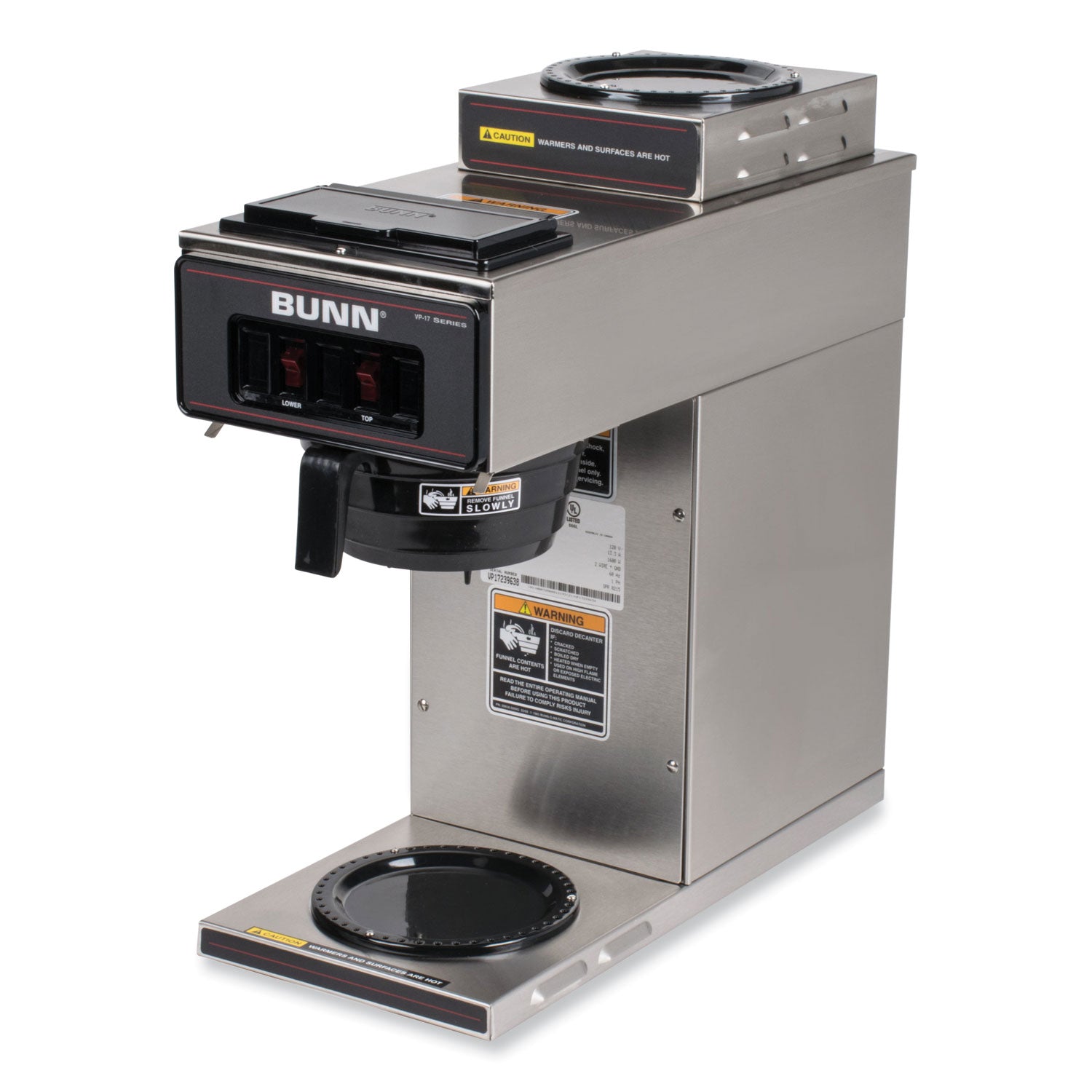 vp17-2-12-cup-pourover-coffee-brewer-black-stainless-steel-ships-in-7-10-business-days_bun133000002 - 8
