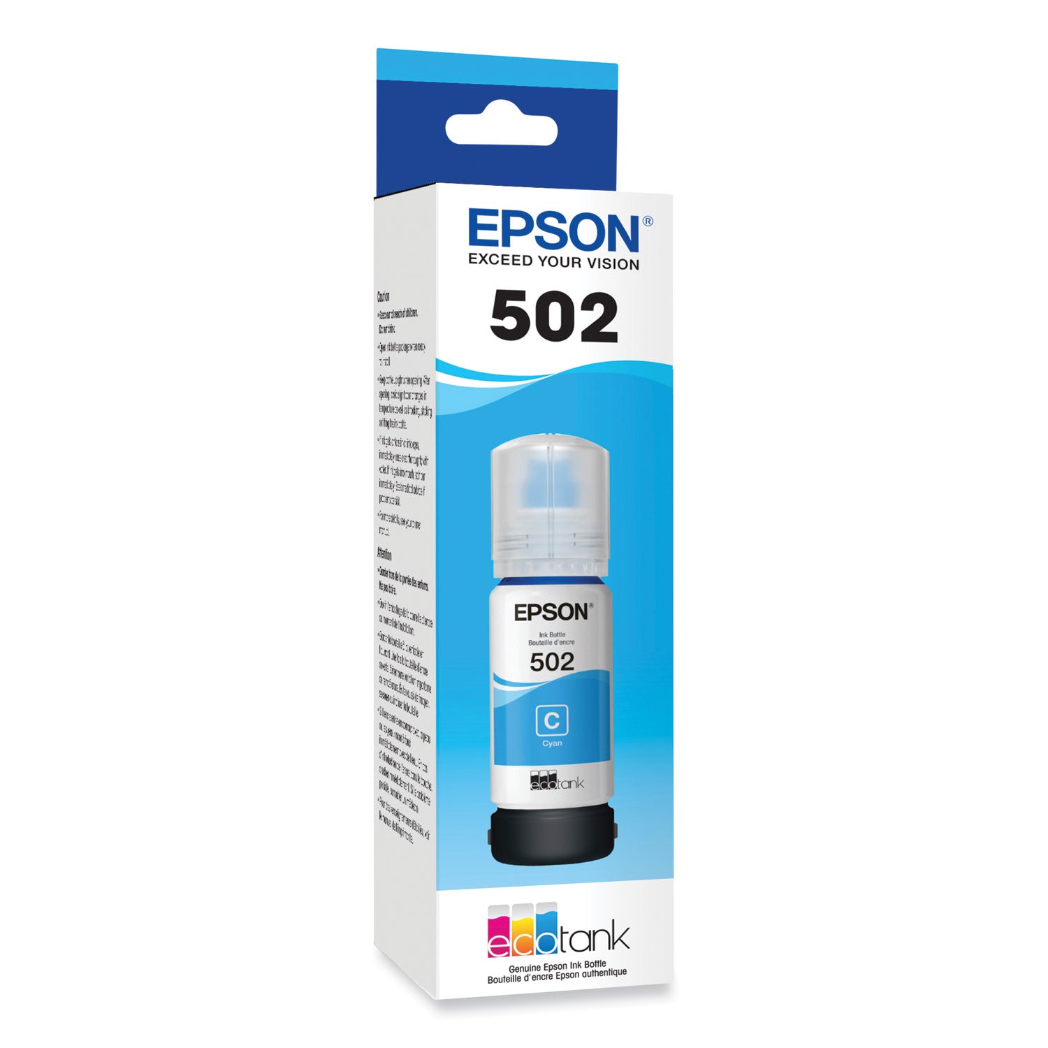 T502220-S (502) Ink, 6,000 Page-Yield, Cyan
