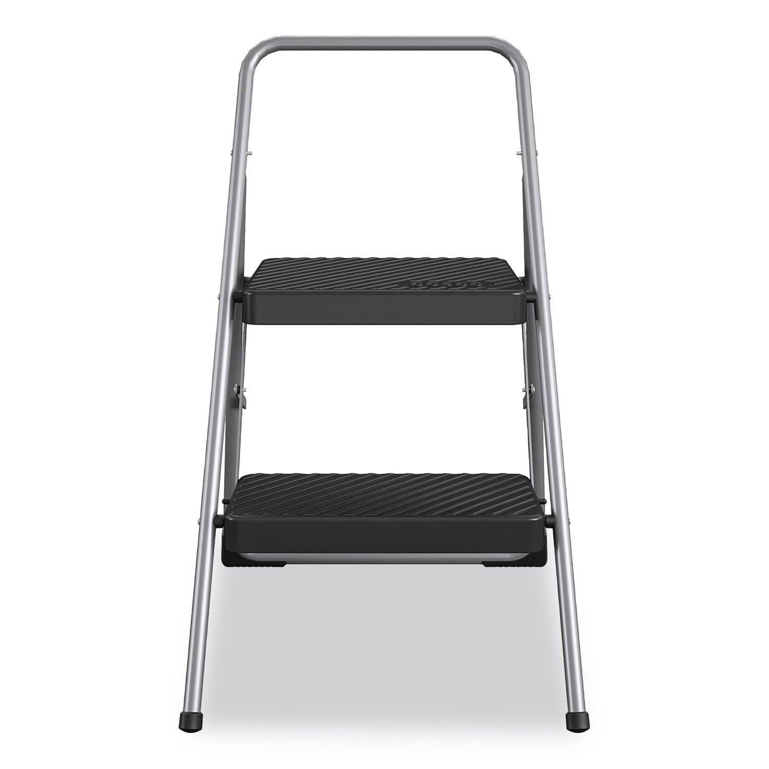 2-step-folding-steel-step-stool-200-lb-capacity-2813-working-height-cool-gray_csc11137pbl1e - 2