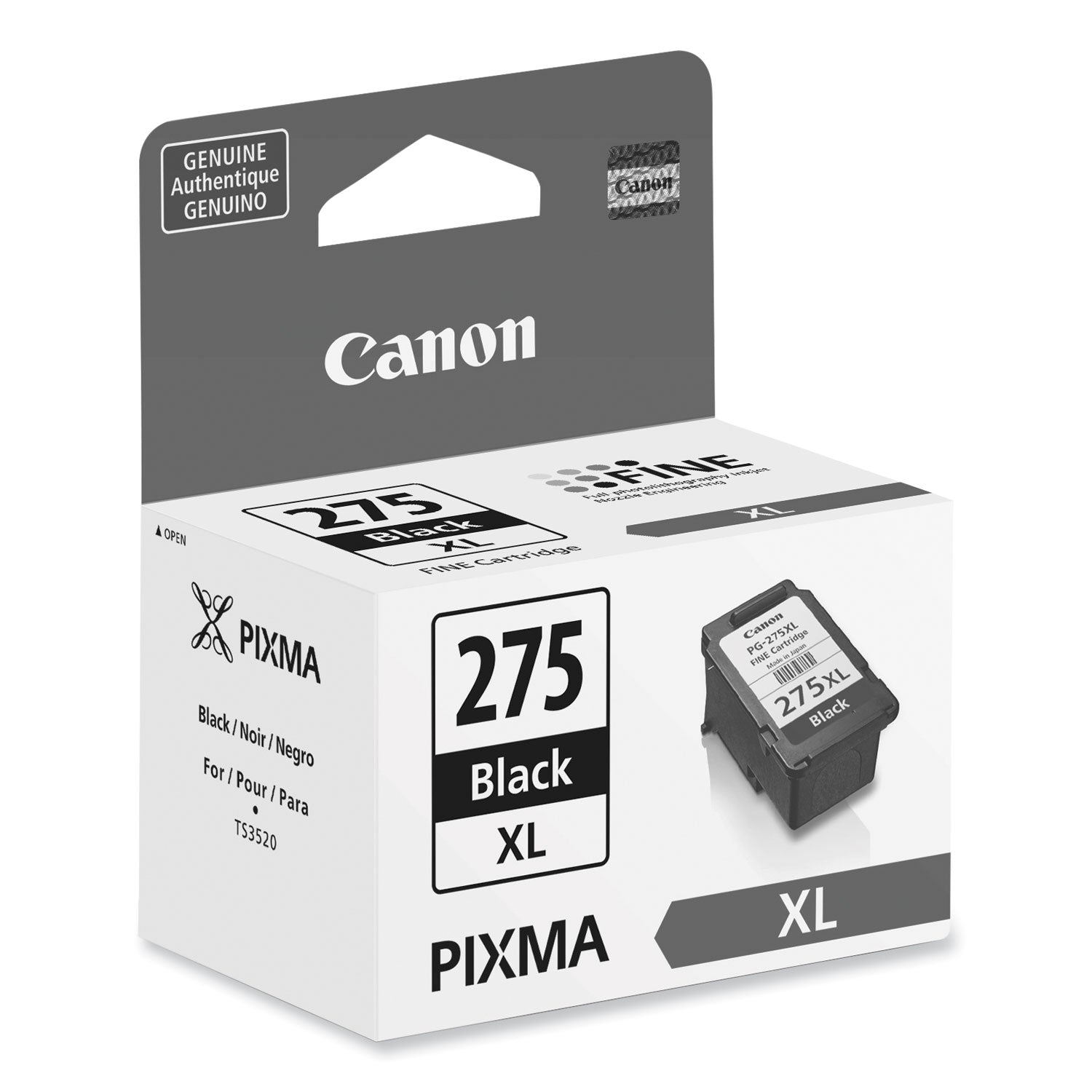 4981C001 (PG-275XL) Chromalife 100 High-Yield Ink, 400 Page-Yield, Black