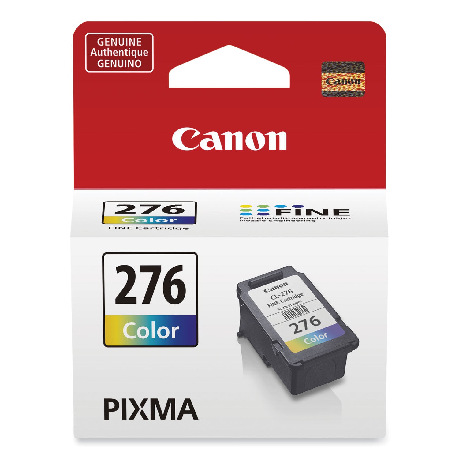Canon CL276 Original Inkjet Ink Cartridge - Multicolor - 1 Each - 6.2 mL Color
