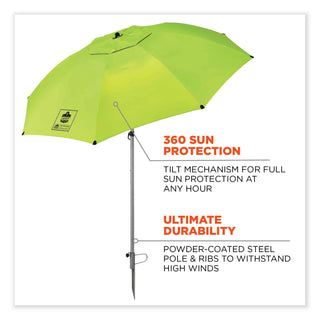 shax-6100-lightweight-work-umbrella-90-span-924-long-lime-canopy-ships-in-1-3-business-days_ego12967 - 4