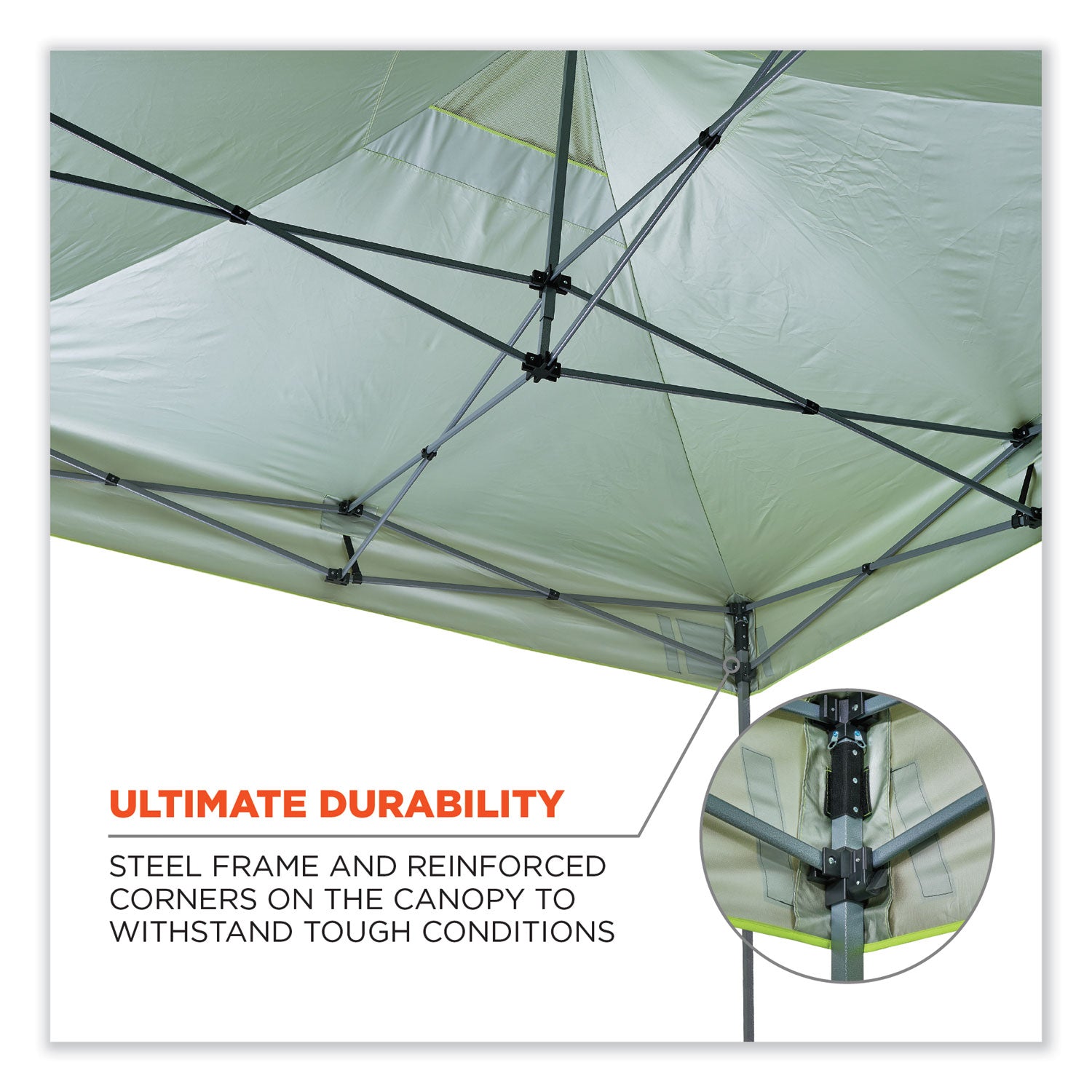 shax-6053-enclosed-pop-up-tent-kit-single-skin-10-ft-x-10-ft-polyester-steel-lime-ships-in-1-3-business-days_ego12976 - 5