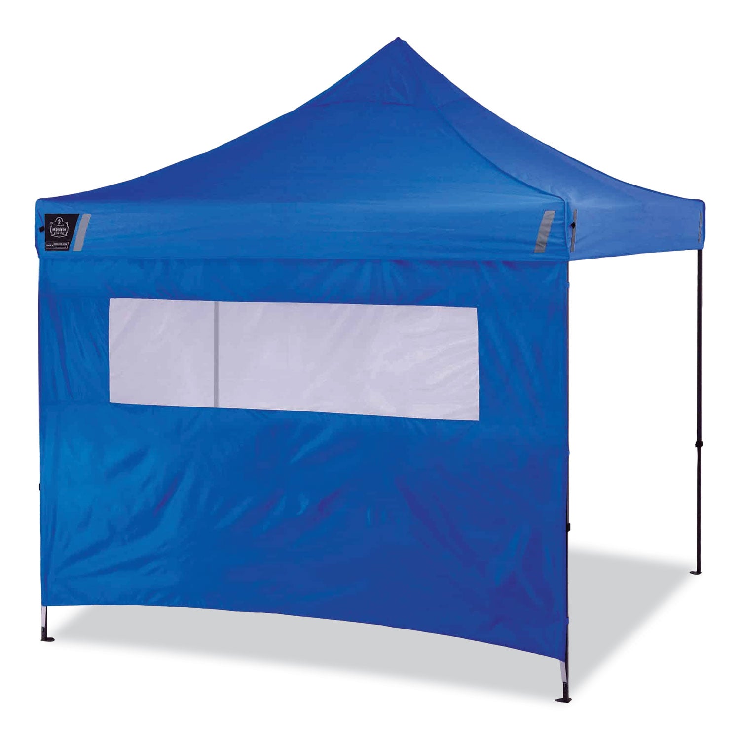 shax-6052-heavy-duty-tent-kit-+-mesh-windows-single-skin-10-ft-x-10-ft-polyester-steel-blue-ships-in-1-3-business-days_ego12982 - 7