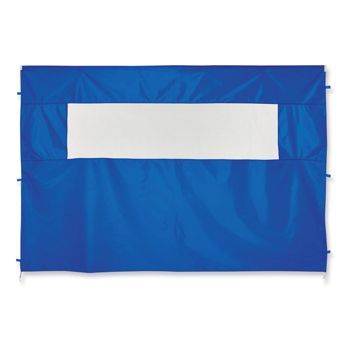 Shax 6092 Pop-Up Tent Sidewall with Mesh Window, Single Skin, 10 ft x 10 ft, Polyester, Blue, Ships in 1-3 Business Days