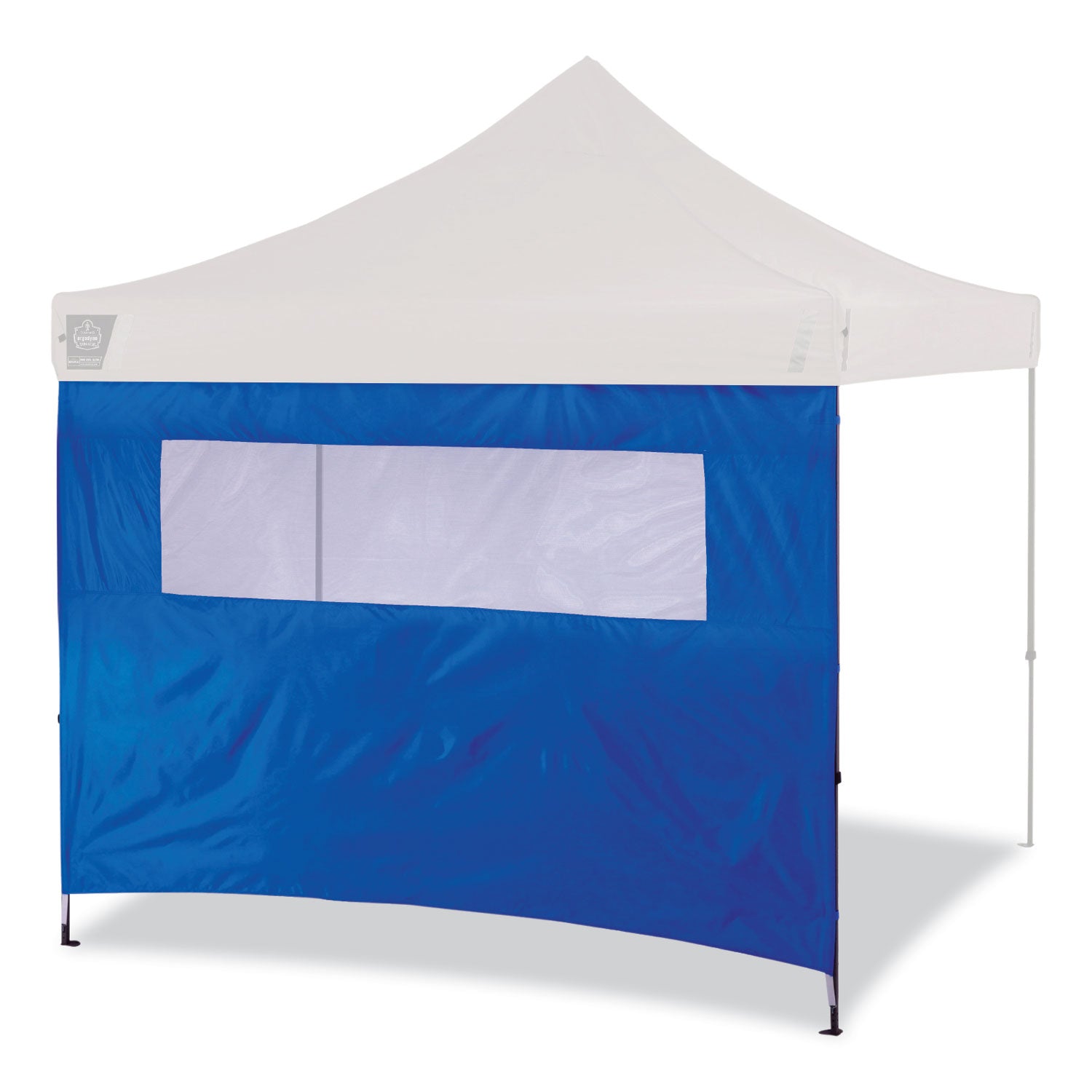 shax-6092-pop-up-tent-sidewall-with-mesh-window-single-skin-10-ft-x-10-ft-polyester-blue-ships-in-1-3-business-days_ego12987 - 1