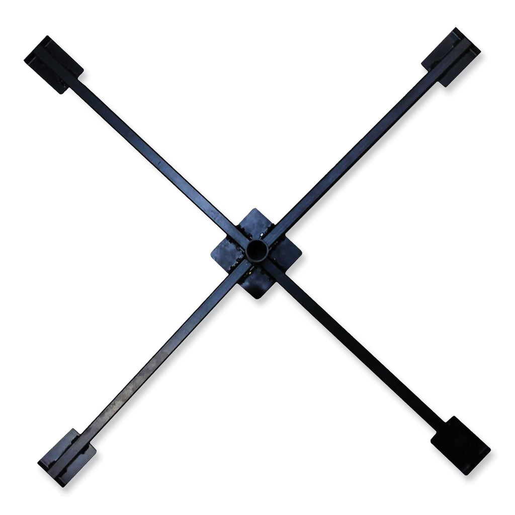 shax-6190-umbrella-stand-165-cylinder-with-set-screw-clamp-metal-48-x-48-x-10-black-ships-in-1-3-business-days_ego12990 - 2