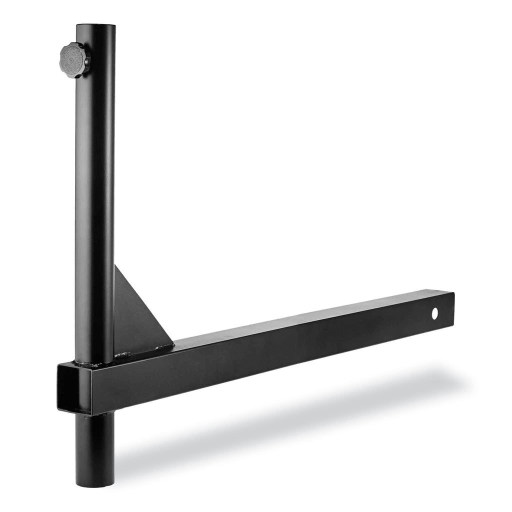 SHAX 6193 Umbrella Trailer Hitch Mount, For Standard 2" Trailer Hitch Receivers, Black, Ships in 1-3 Business Days