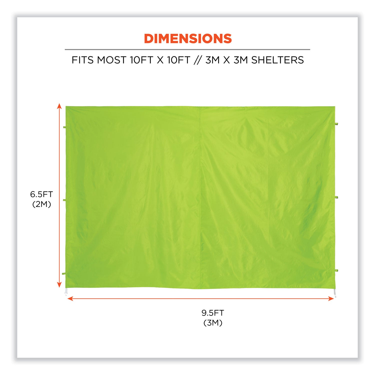 shax-6098-pop-up-tent-sidewall-single-skin-10-ft-x-10-ft-polyester-lime-ships-in-1-3-business-days_ego12998 - 3