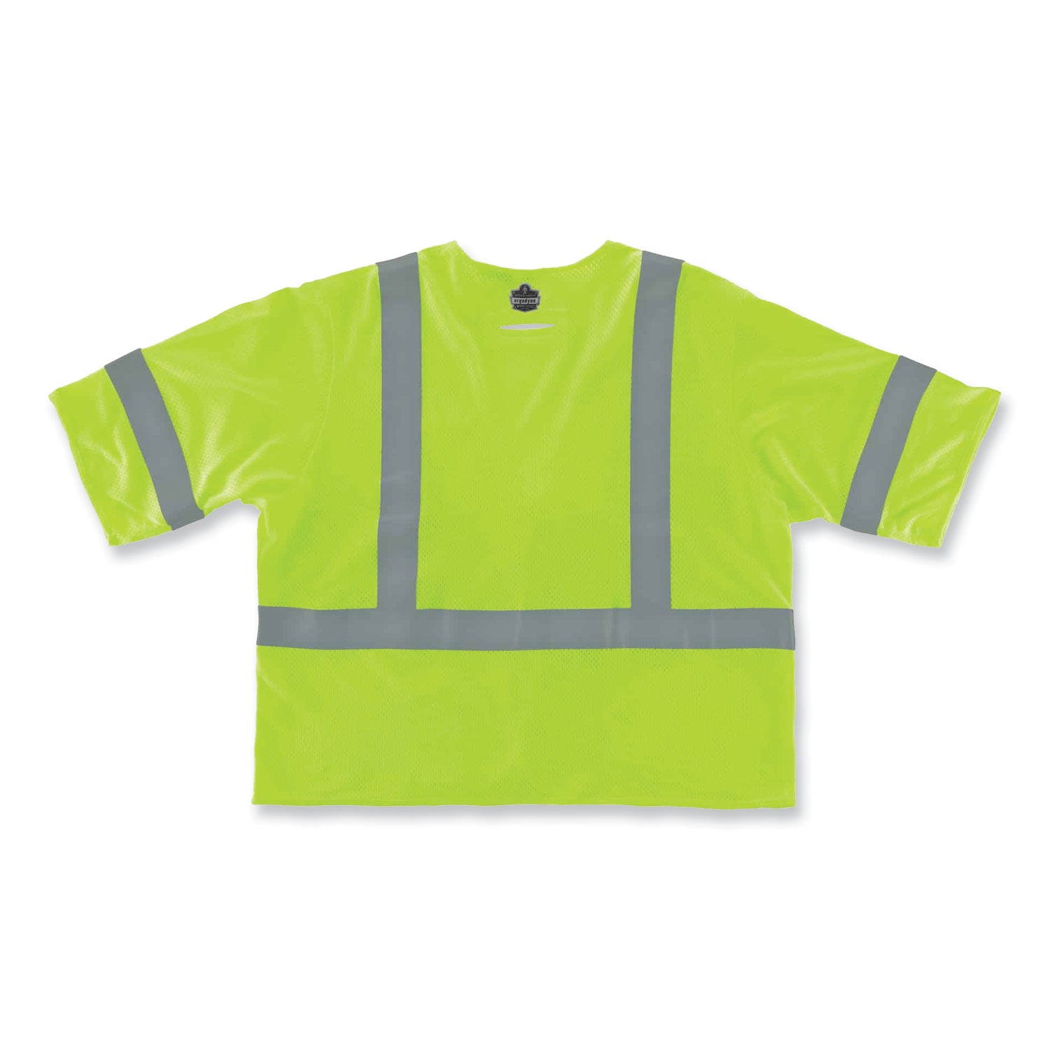 GloWear 8356FRHL Class 3 FR Hook and Loop Safety Vest with Sleeves, Modacrylic, Small/Med, Lime, Ships in 1-3 Business Days