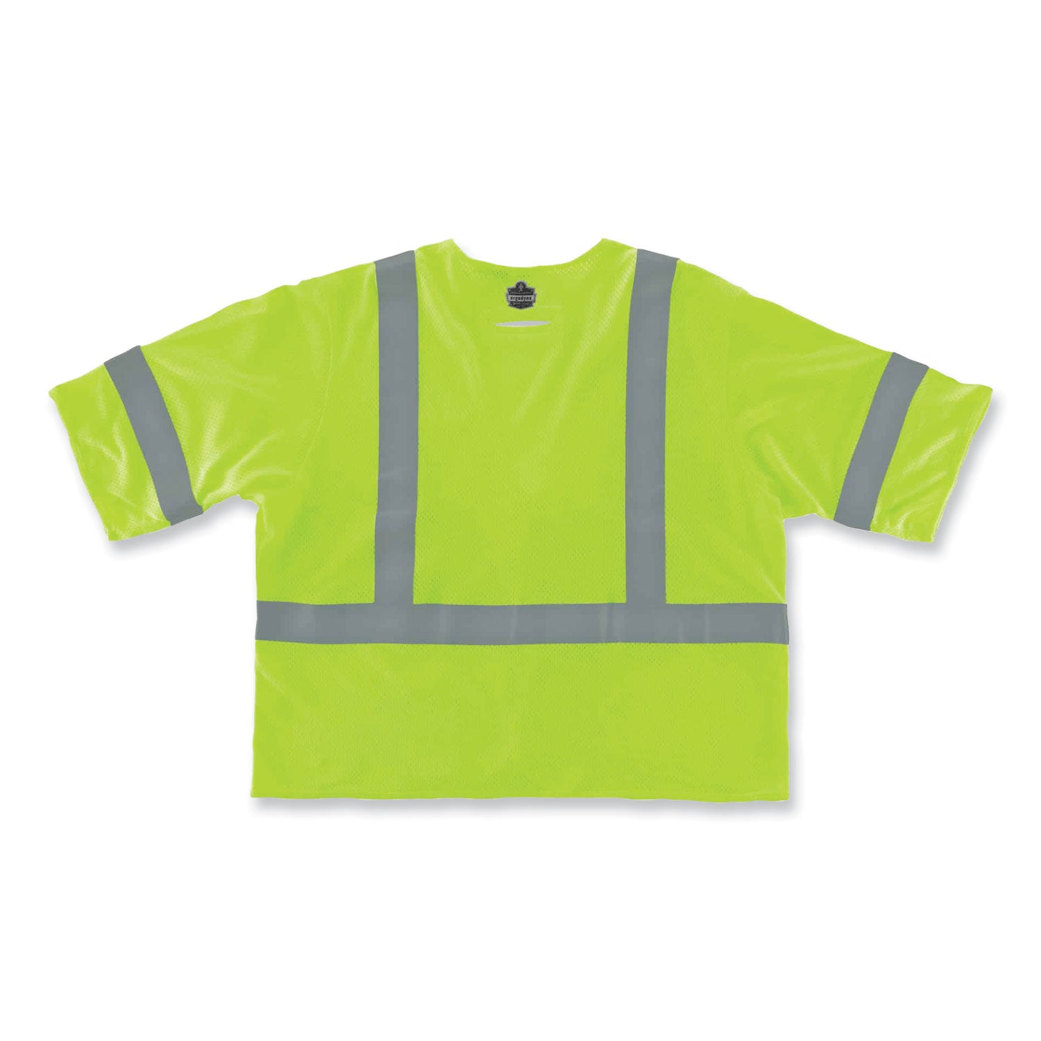 GloWear 8356FRHL Class 3 FR Hook and Loop Safety Vest with Sleeves, Modacrylic, Large/XL, Lime, Ships in 1-3 Business Days