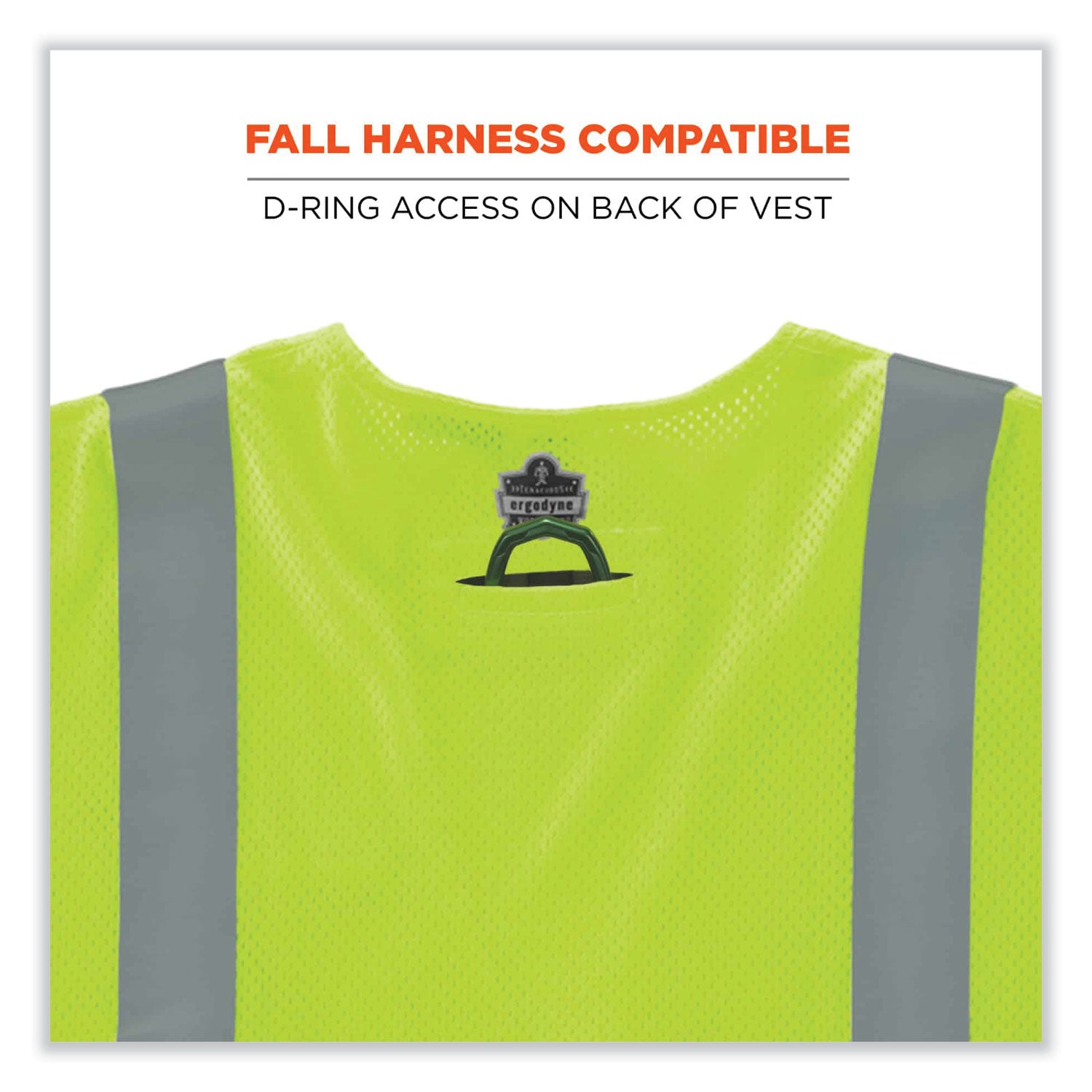 GloWear 8356FRHL Class 3 FR Hook and Loop Safety Vest with Sleeves, Modacrylic, 4XL/5XL, Lime, Ships in 1-3 Business Days