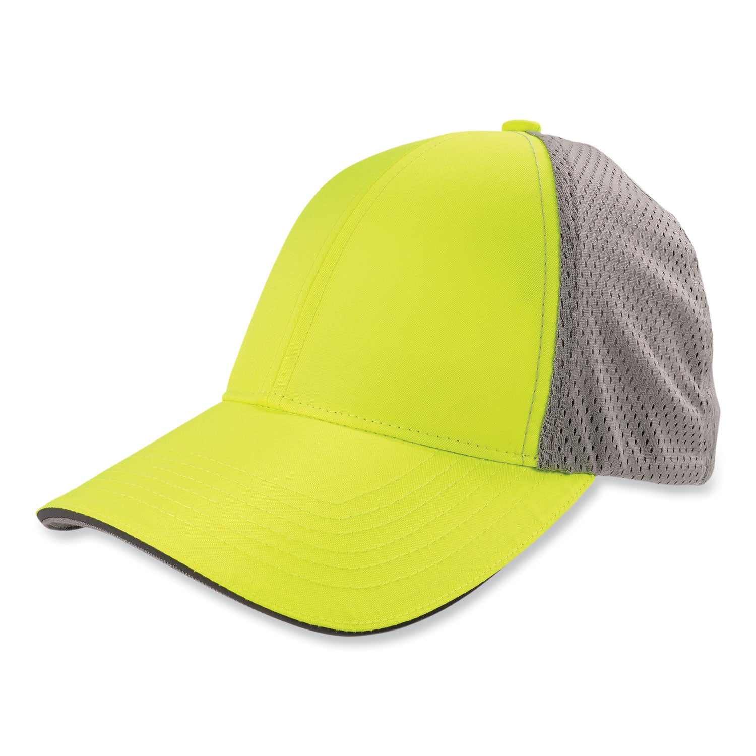 glowear-8931-reflective-stretch-fit-hat-cotton-polyester-small-medium-hi-vis-lime-ships-in-1-3-business-days_ego23241 - 1