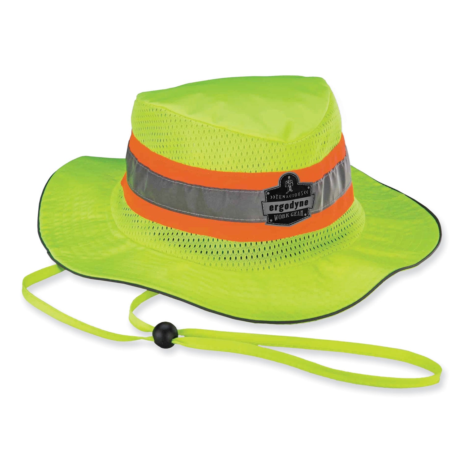 glowear-8935-hi-vis-ranger-sun-hat-polyester-large-x-large-lime-ships-in-1-3-business-days_ego23260 - 1