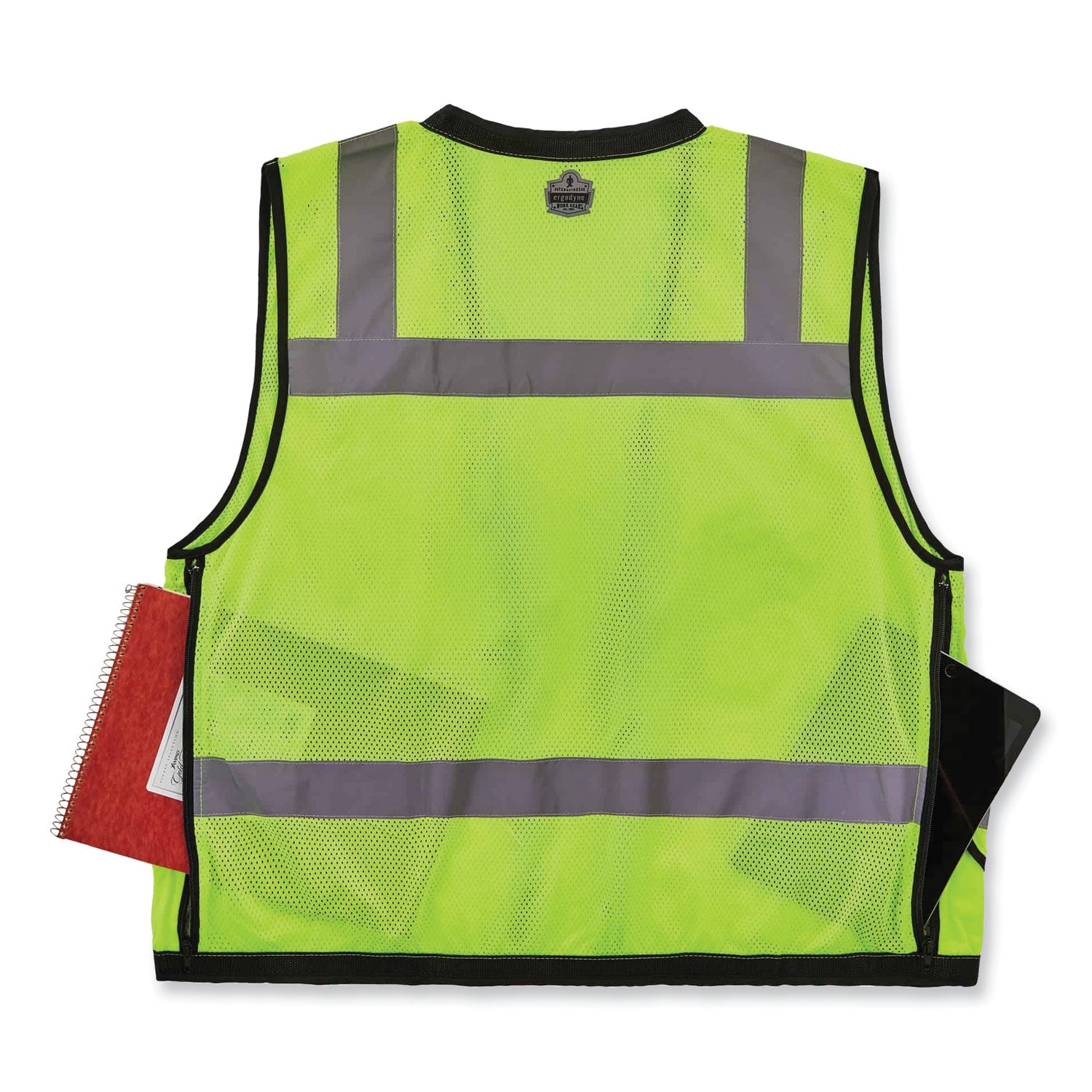 glowear-8253hdz-class-2-heavy-duty-mesh-surveyors-vest-polyester-large-x-large-lime-ships-in-1-3-business-days_ego23325 - 6