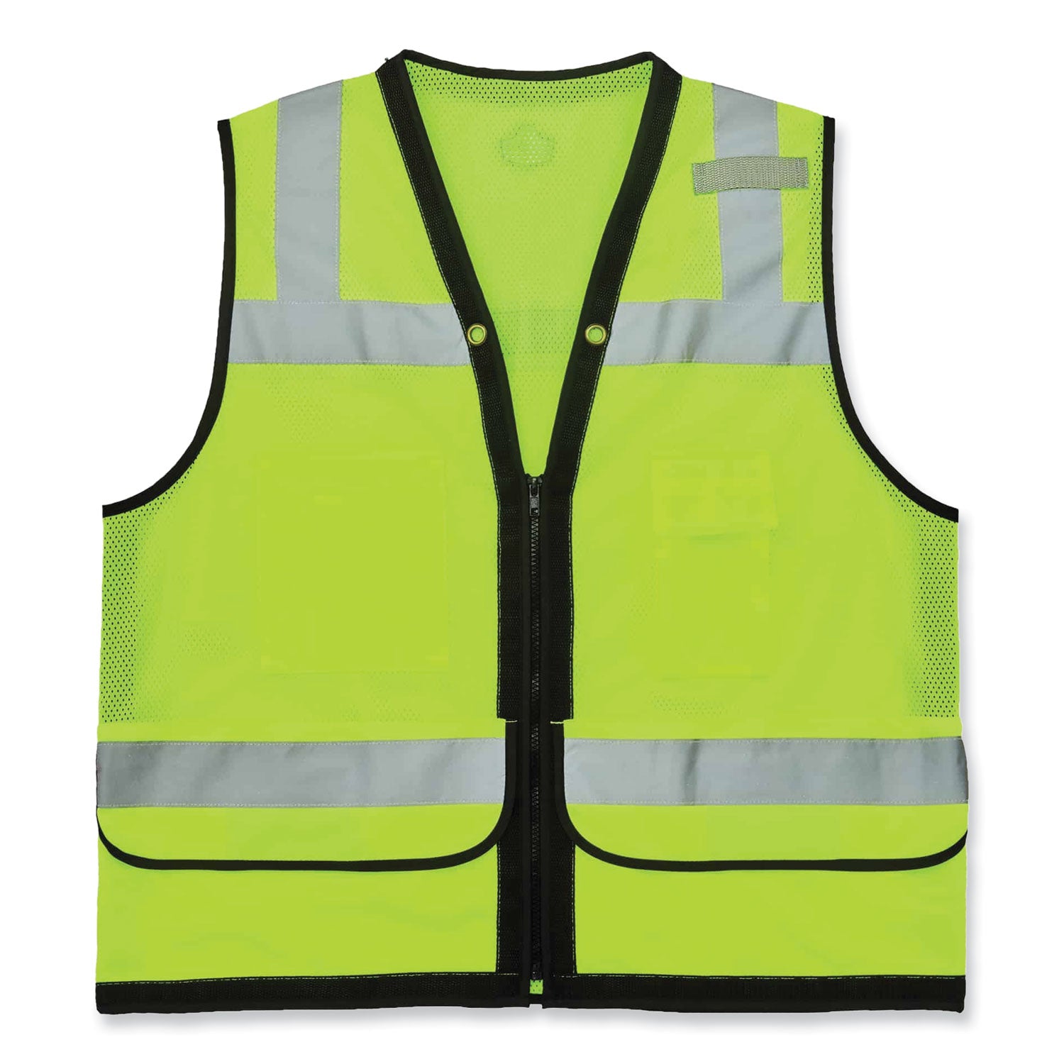 glowear-8253hdz-class-2-heavy-duty-mesh-surveyors-vest-polyester-large-x-large-lime-ships-in-1-3-business-days_ego23325 - 1