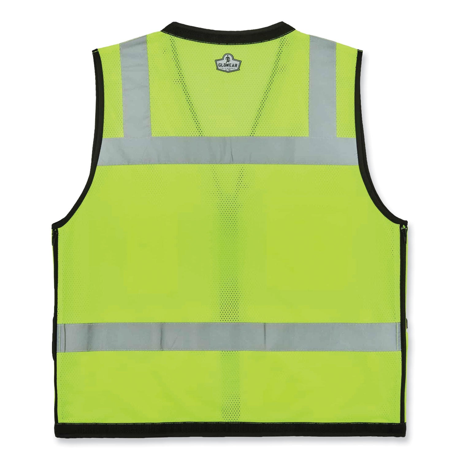 glowear-8253hdz-class-2-heavy-duty-mesh-surveyors-vest-polyester-2x-large-3x-large-lime-ships-in-1-3-business-days_ego23327 - 2