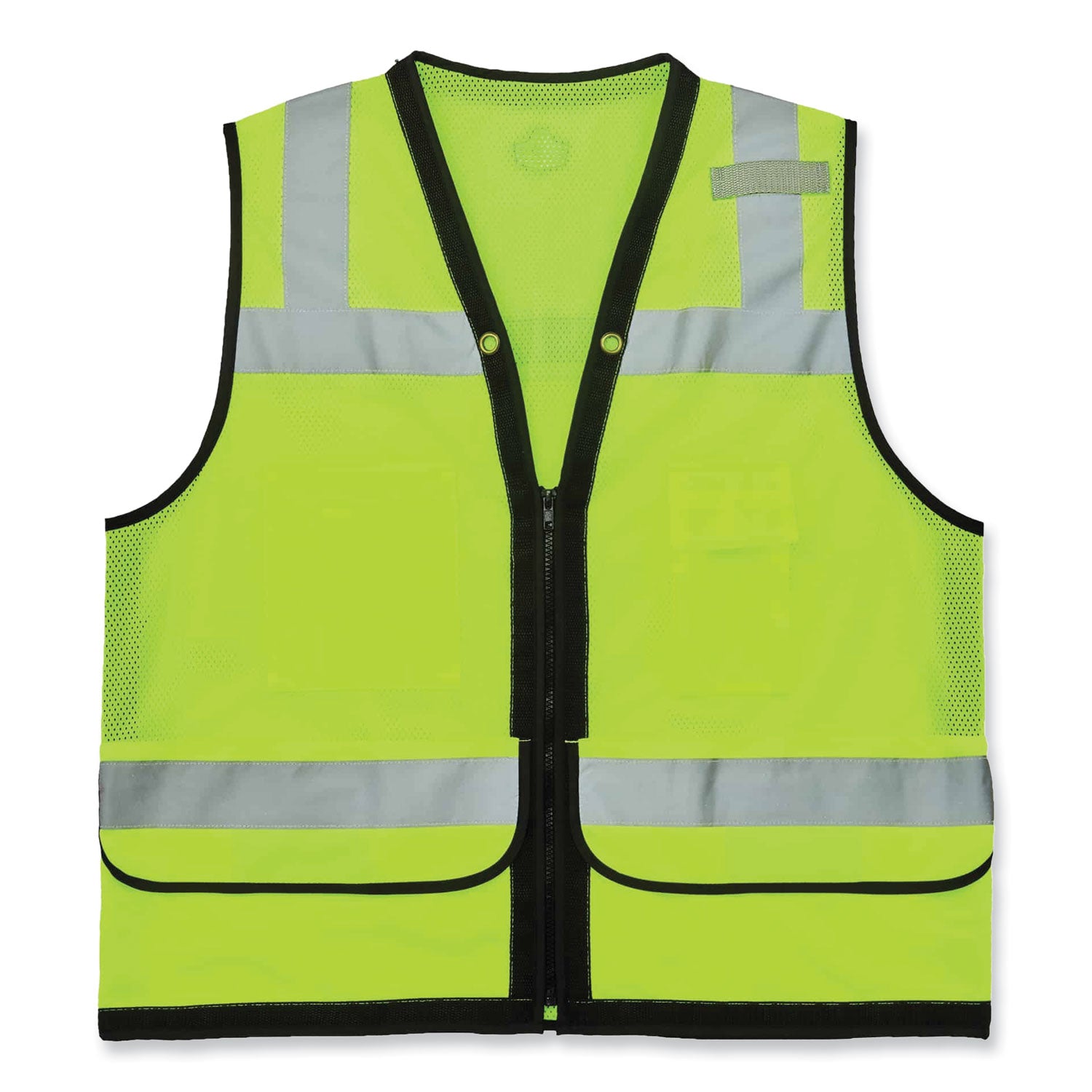 GloWear 8253HDZ Class 2 Heavy-Duty Mesh Surveyors Vest, Polyester, 2X-Large/3X-Large, Lime, Ships in 1-3 Business Days
