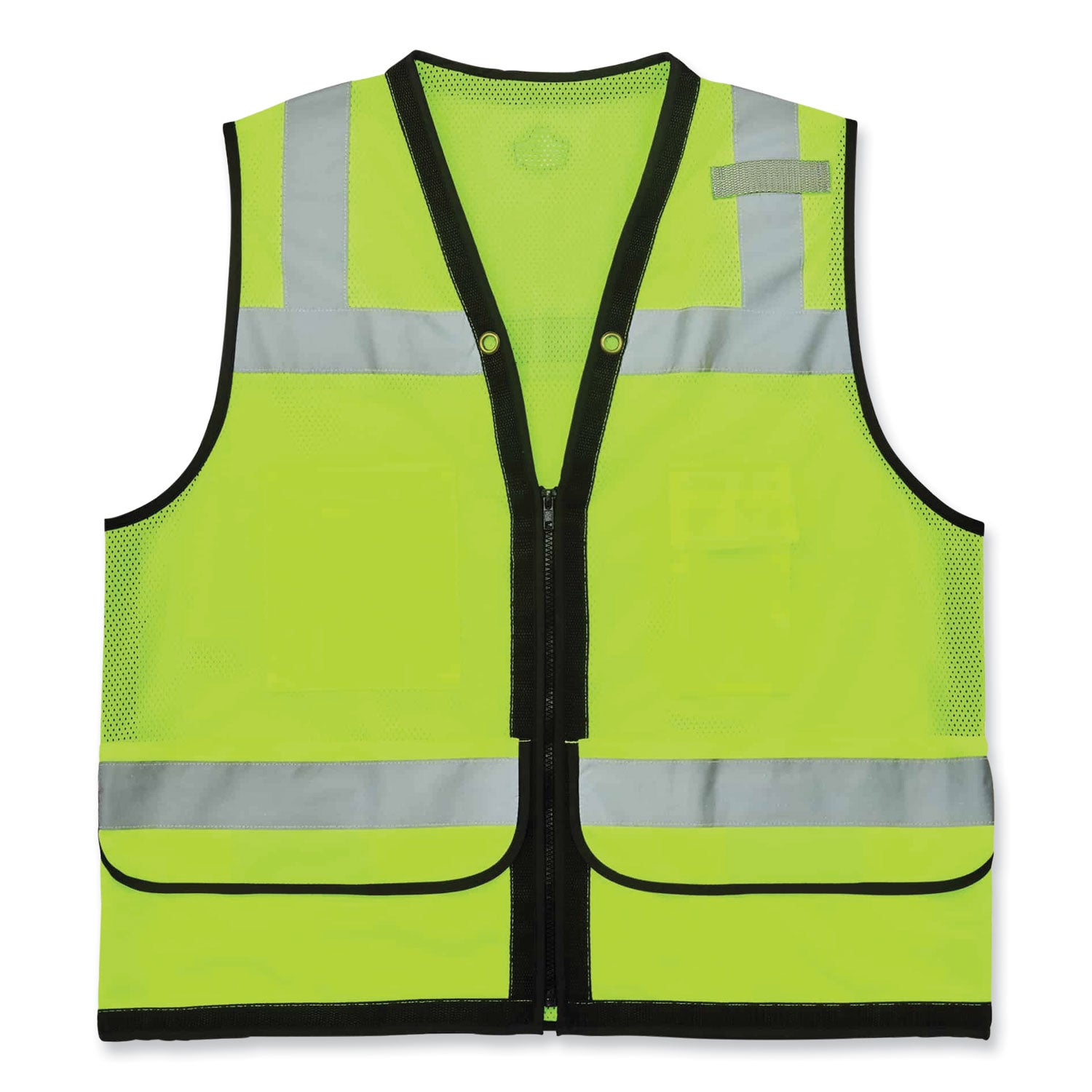 glowear-8253hdz-class-2-heavy-duty-mesh-surveyors-vest-polyester-4x-large-5x-large-lime-ships-in-1-3-business-days_ego23329 - 1