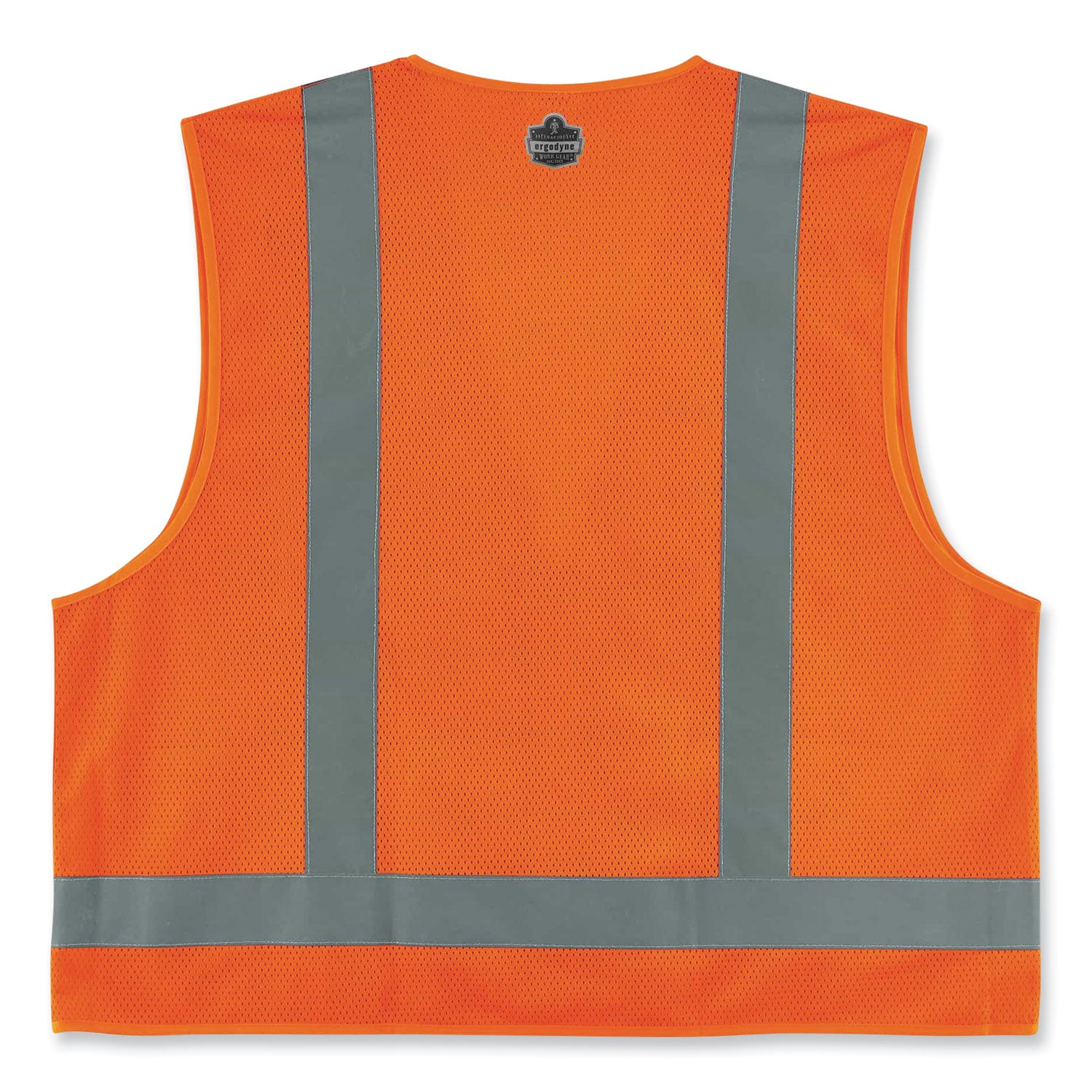 GloWear 8249Z Class 2 Economy Surveyors Zipper Vest, Polyester, X-Small, Orange, Ships in 1-3 Business Days