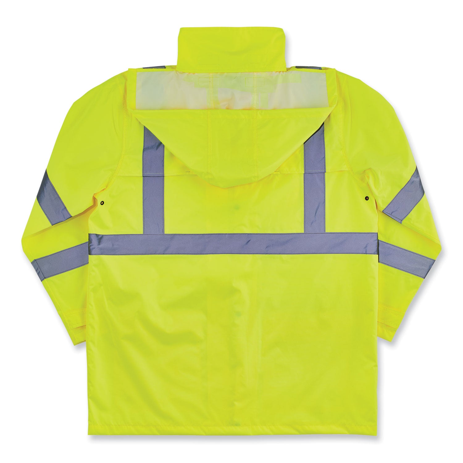 glowear-8366-class-3-lightweight-hi-vis-rain-jacket-polyester-5x-large-lime-ships-in-1-3-business-days_ego24339 - 2