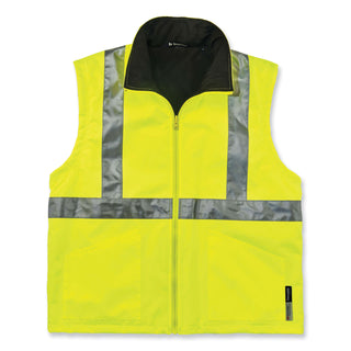 GloWear 8385 Class 3 Hi-Vis 4-in-1 Jacket, 2X-Large, Lime, Ships in 1-3 Business Days