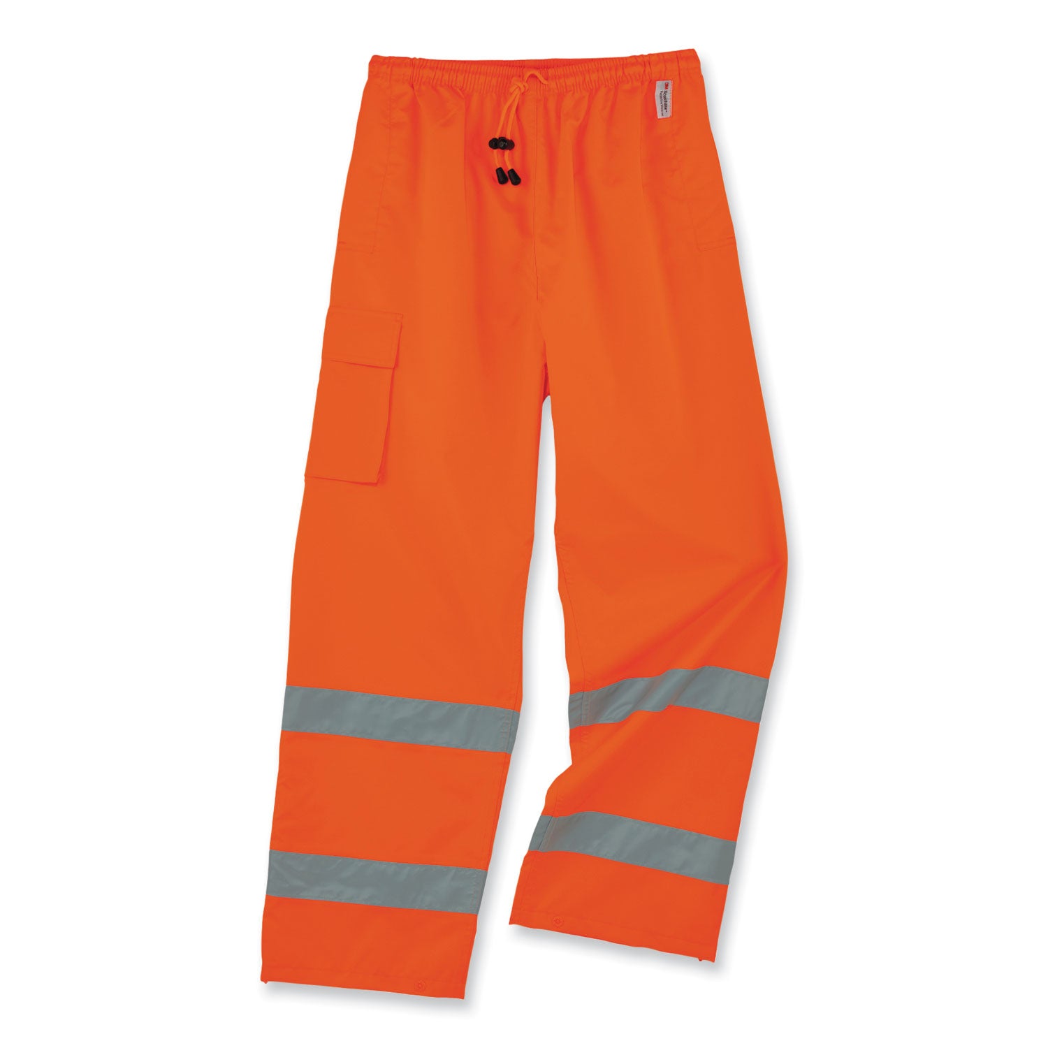 GloWear 8915 Class E Hi-Vis Rain Pants, Medium, Orange, Ships in 1-3 Business Days