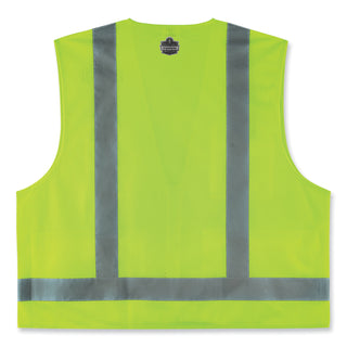 glowear-8249z-s-single-size-class-2-economy-surveyors-zipper-vest-polyester-5x-large-lime-ships-in-1-3-business-days_ego24509 - 3