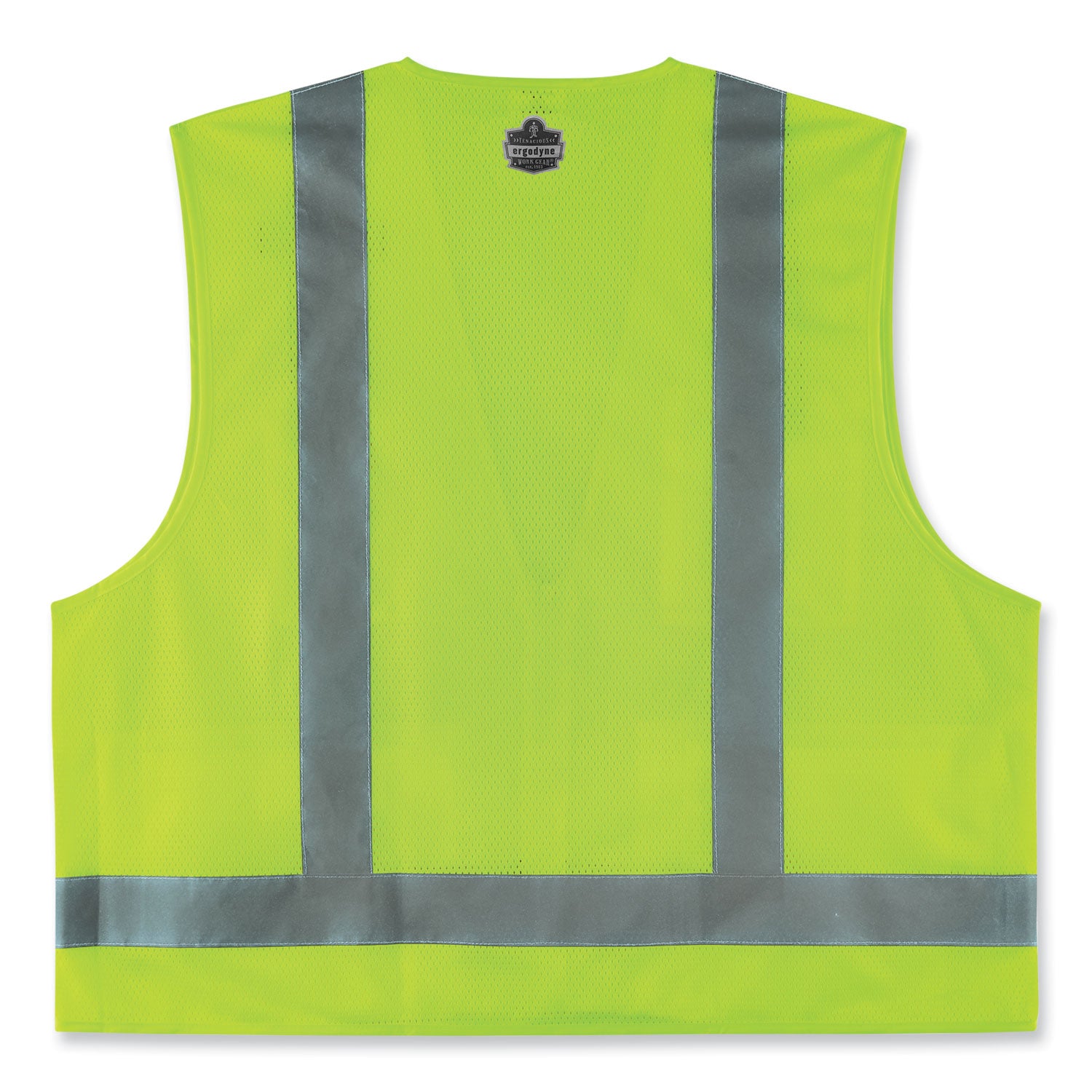 glowear-8249z-s-single-size-class-2-economy-surveyors-zipper-vest-polyester-5x-large-lime-ships-in-1-3-business-days_ego24509 - 3