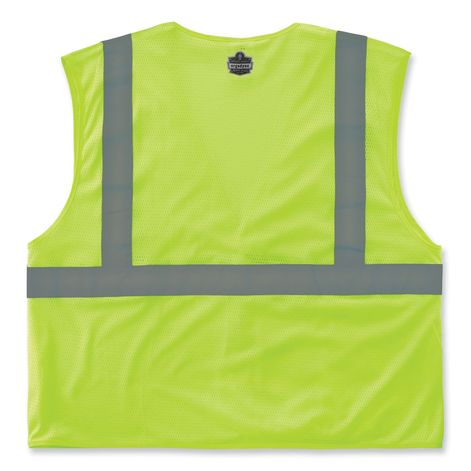 GloWear 8210HL-S Single Size Class 2 Economy Mesh Vest, Polyester, 4X-Large, Lime, Ships in 1-3 Business Days