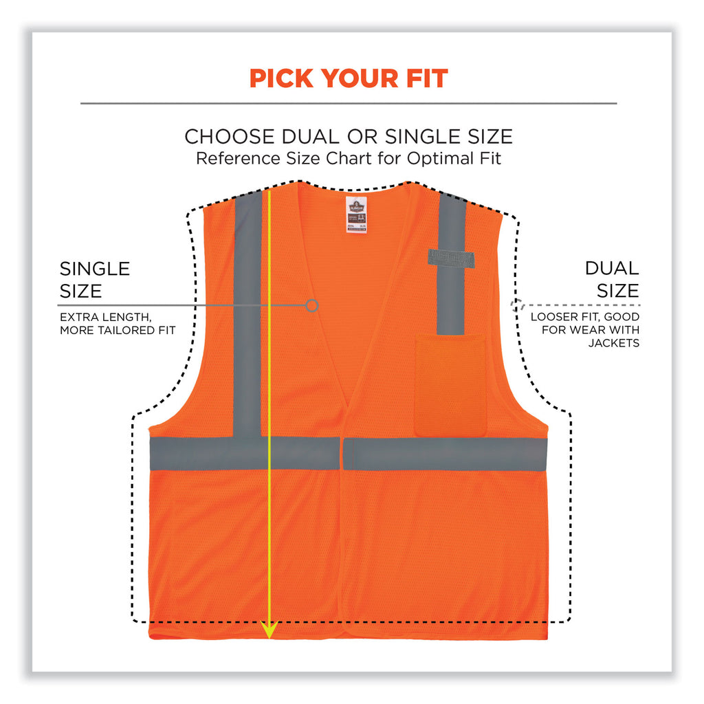 glowear-8210hl-s-single-size-class-2-economy-mesh-vest-polyester-small-orange-ships-in-1-3-business-days_ego24532 - 7