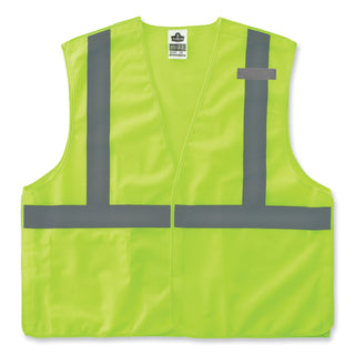 glowear-8215ba-s-single-size-class-2-economy-breakaway-mesh-vest-polyester-small-lime-ships-in-1-3-business-days_ego24542 - 1