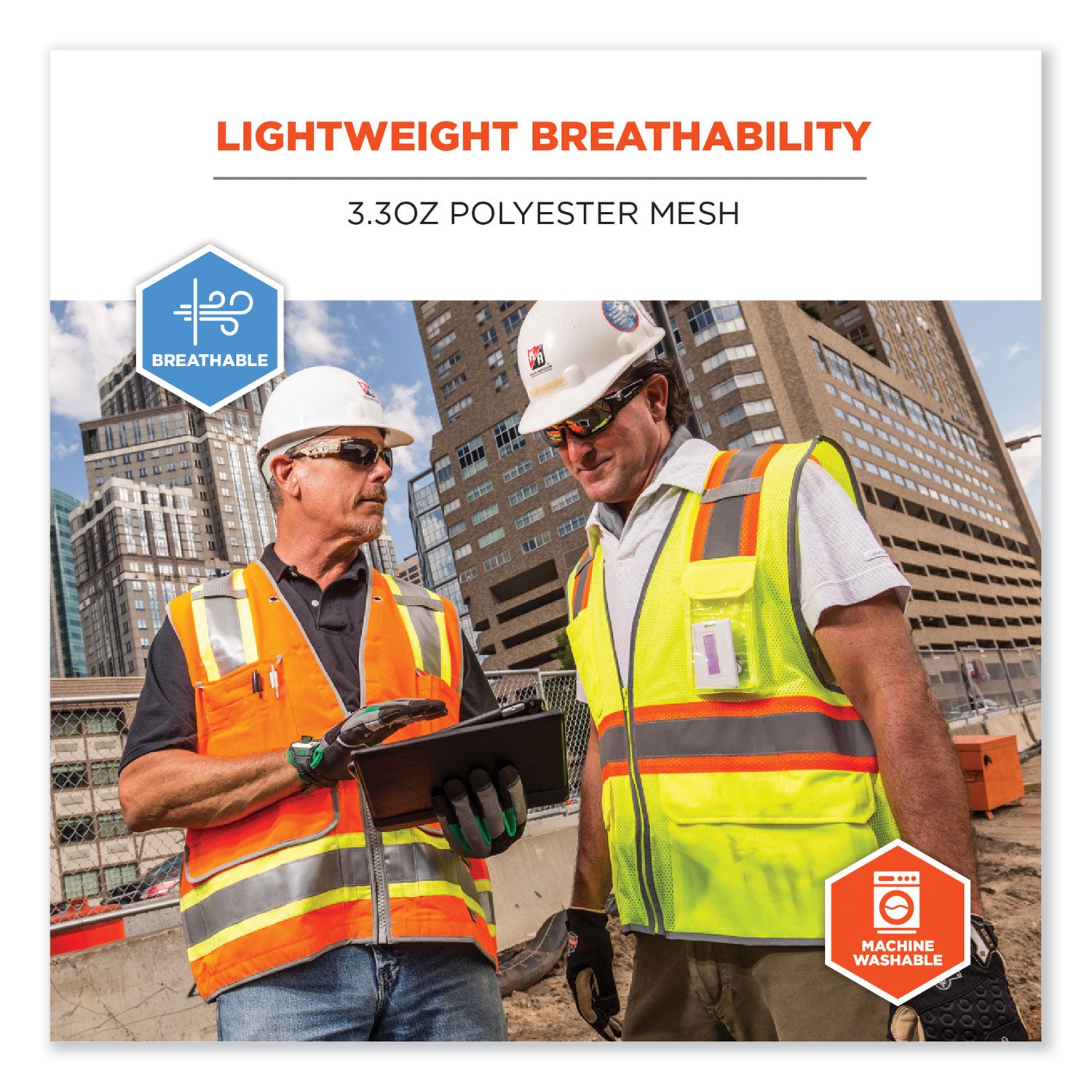 glowear-8246z-s-single-size-class-2-two-tone-mesh-vest-polyester-small-lime-ships-in-1-3-business-days_ego24562 - 5
