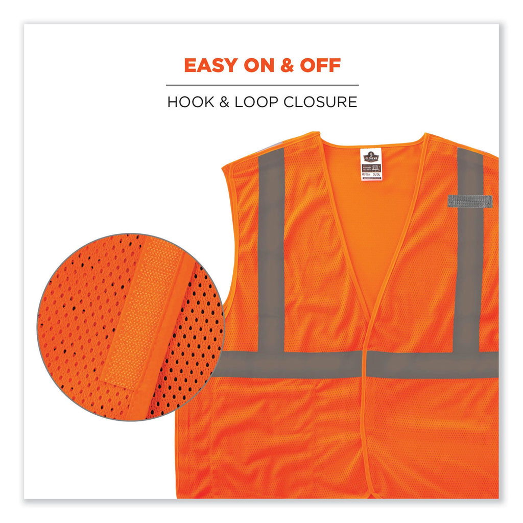 glowear-8215ba-s-single-size-class-2-economy-breakaway-mesh-vest-polyester-3x-large-orange-ships-in-1-3-business-days_ego24557 - 6