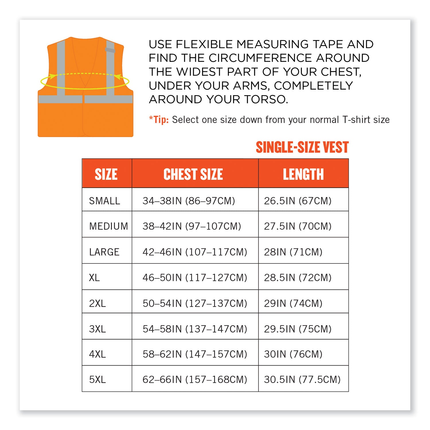 glowear-8215ba-s-single-size-class-2-economy-breakaway-mesh-vest-polyester-medium-orange-ships-in-1-3-business-days_ego24553 - 8