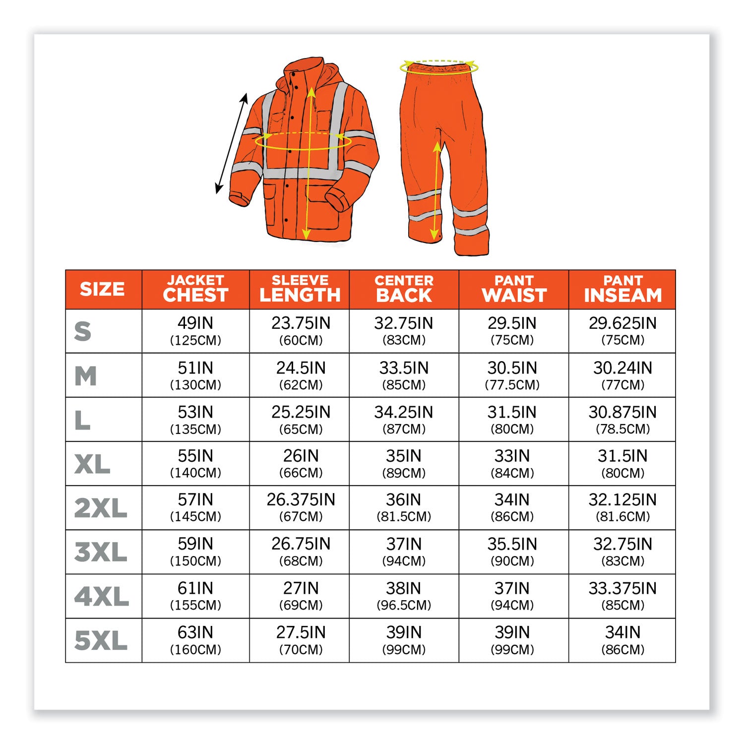GloWear 8376K Lightweight HV Rain Suit, Medium, Orange, Ships in 1-3 Business Days