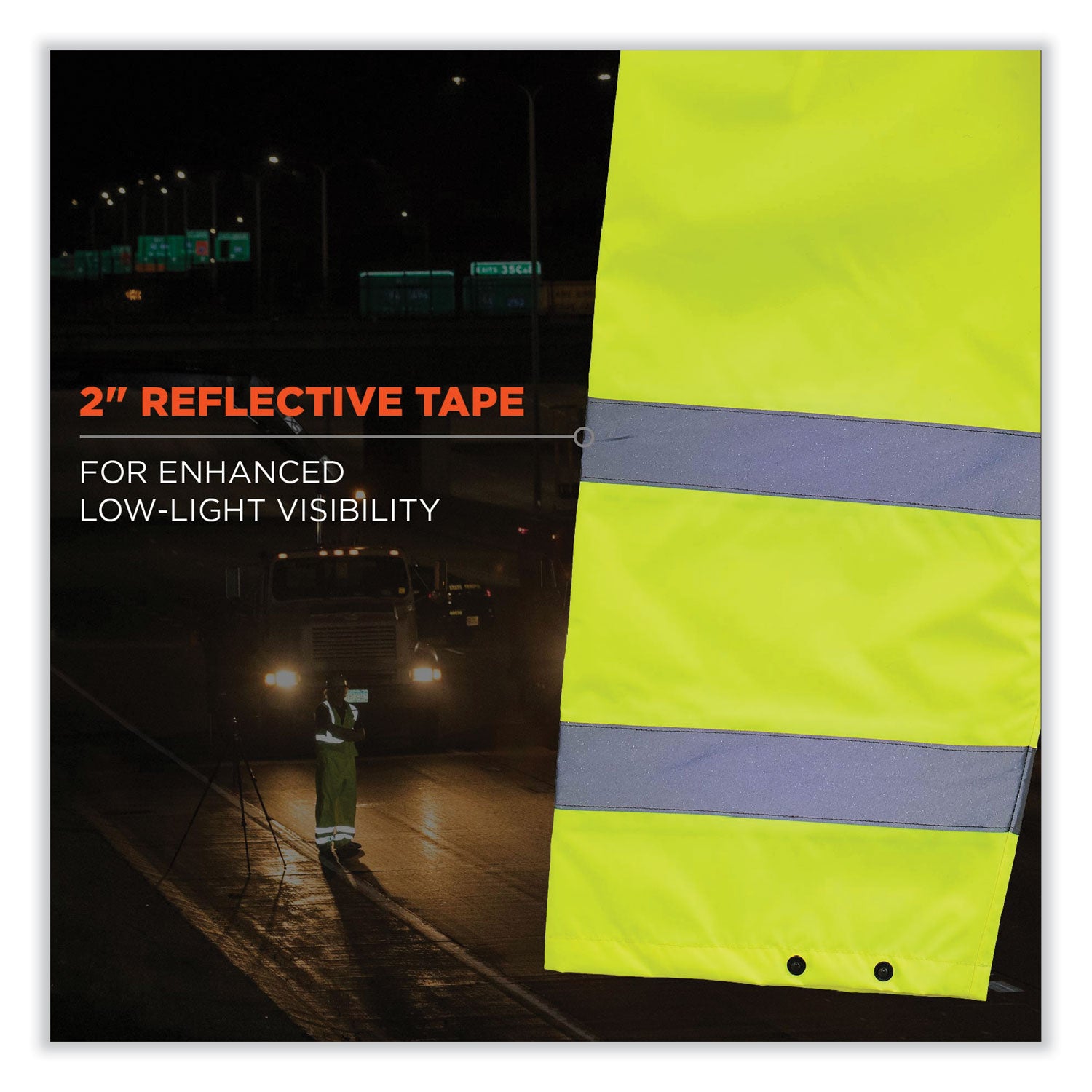 glowear-8916-class-e-lightweight-hi-vis-rain-pants-small-lime-ships-in-1-3-business-days_ego25342 - 6