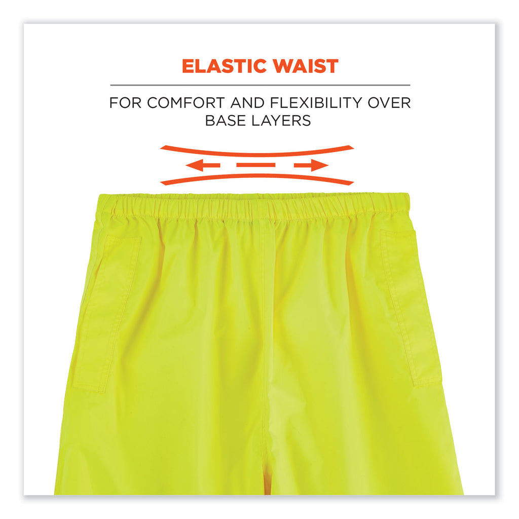glowear-8916-class-e-lightweight-hi-vis-rain-pants-large-lime-ships-in-1-3-business-days_ego25344 - 4