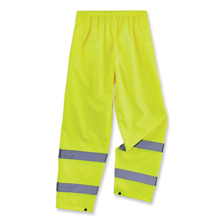 glowear-8916-class-e-lightweight-hi-vis-rain-pants-large-lime-ships-in-1-3-business-days_ego25344 - 1