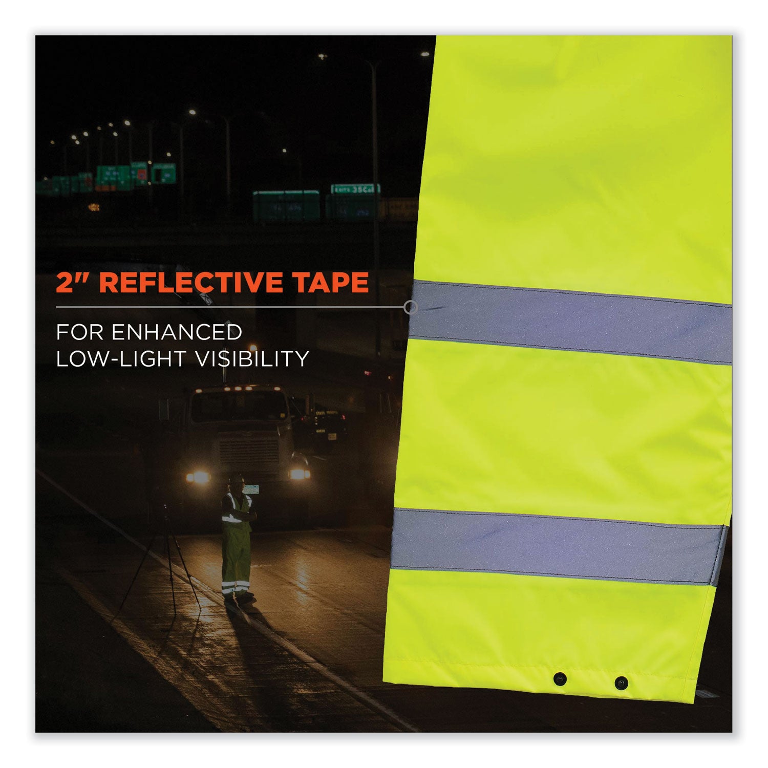 glowear-8916-class-e-lightweight-hi-vis-rain-pants-x-large-lime-ships-in-1-3-business-days_ego25345 - 6