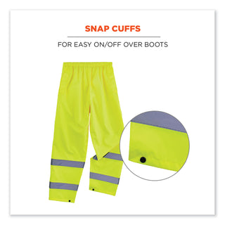 glowear-8916-class-e-lightweight-hi-vis-rain-pants-3x-large-lime-ships-in-1-3-business-days_ego25347 - 5