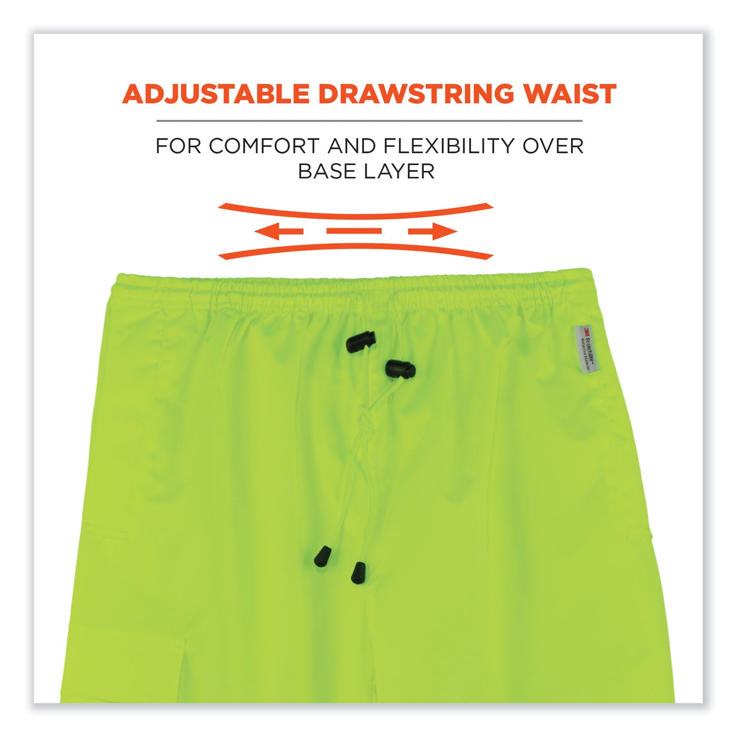 glowear-8915bk-class-e-hi-vis-rain-pants-black-bottom-small-lime-ships-in-1-3-business-days_ego25422 - 5