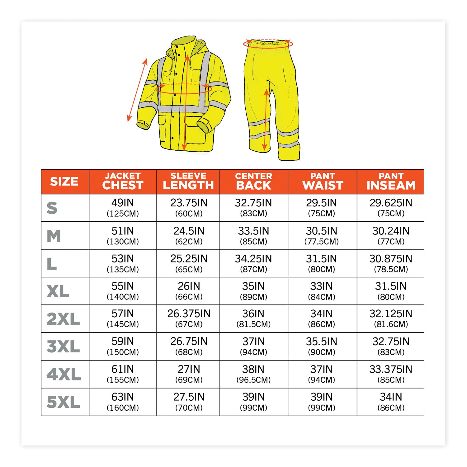 GloWear 8376K Lightweight HV Rain Suit, Medium, Lime, Ships in 1-3 Business Days