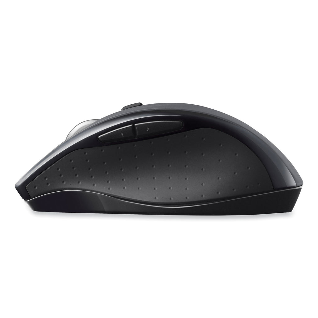 M705 Marathon Wireless Laser Mouse, 2.4 GHz Frequency/30 ft Wireless Range, Right Hand Use, Black - 