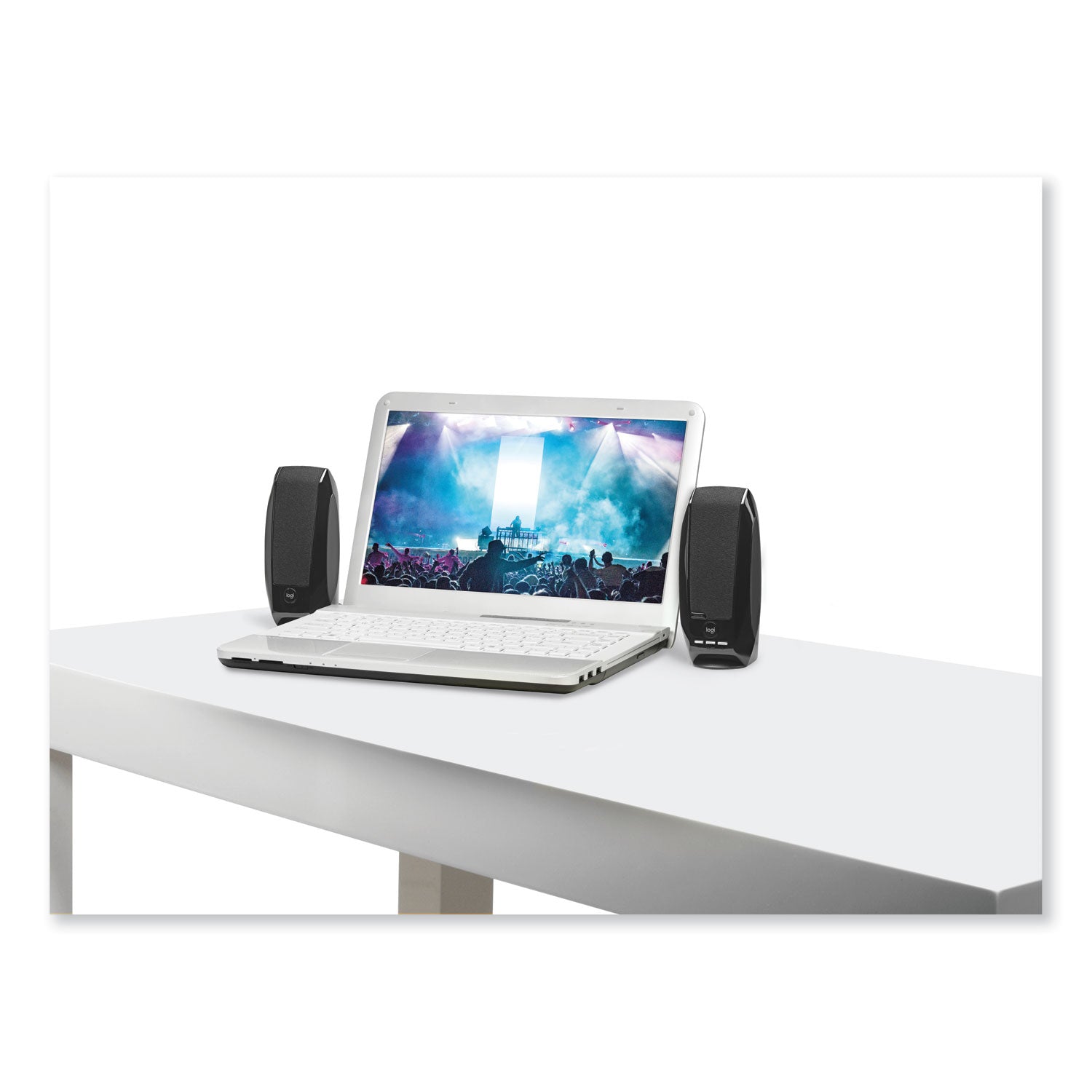 S150 2.0 USB Digital Speakers, Black - 